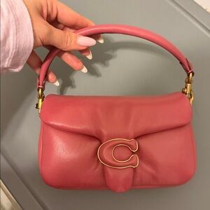 Coach Pillow Tabby Leather Shoulder Bag LIKE NEW